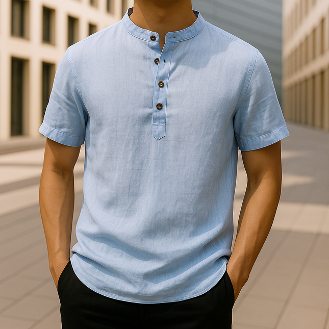Camisa de lino Lusso