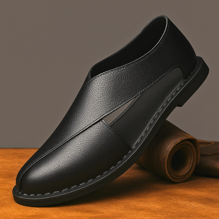 Sandalias Lusso Italiana de piel auténtica