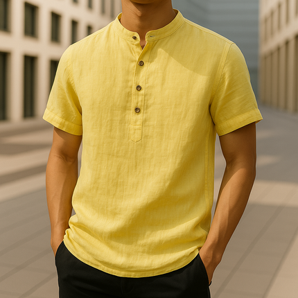 Camisa de lino Lusso