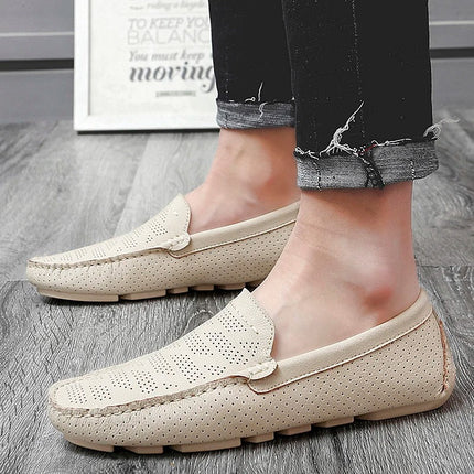 Mocasines de piel Giuliano