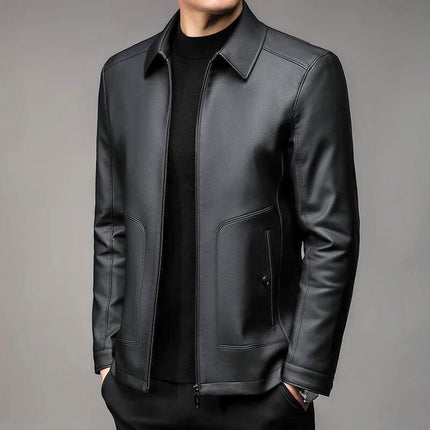 Chaqueta de cuero Marino