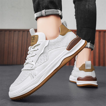 Zapatillas Lusso Italiana de piel auténtica