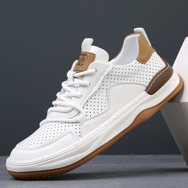 Zapatillas Lusso Italiana de piel auténtica