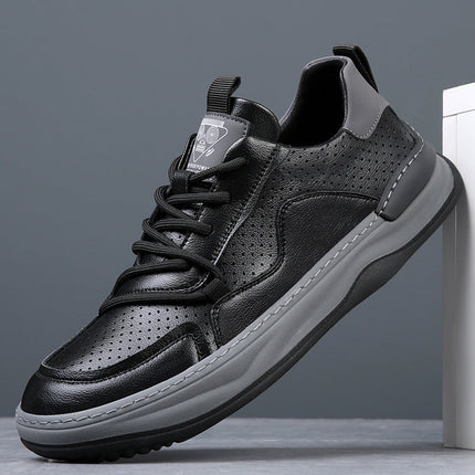 Zapatillas Lusso Italiana de piel auténtica