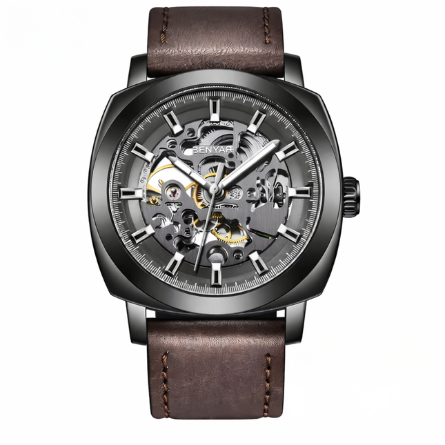 Reloj Benyar Elegance para hombre: un reloj de precisión de lujo 