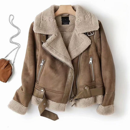 Campera de Gamuza Mujer