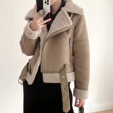 Campera de Gamuza Mujer