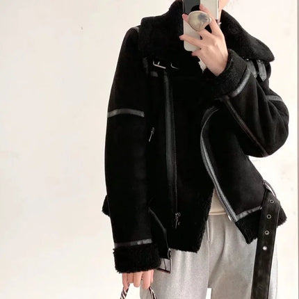 Campera de Gamuza Mujer