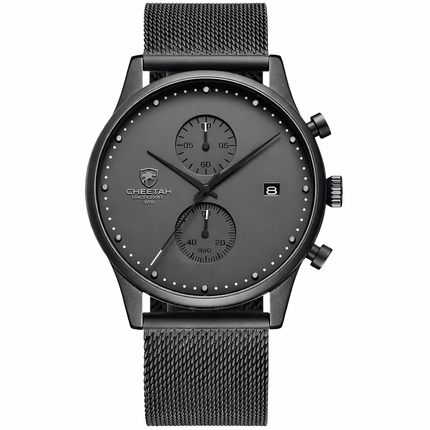 Reloj minimalista William Elegance para hombre: diseño italiano y acero inoxidable de primera calidad.
