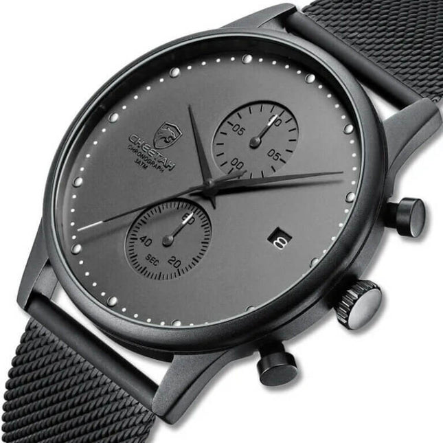 Reloj minimalista William Elegance para hombre: diseño italiano y acero inoxidable de primera calidad.