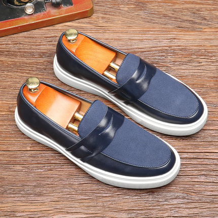 Mocasines de piel auténtica Lusso
