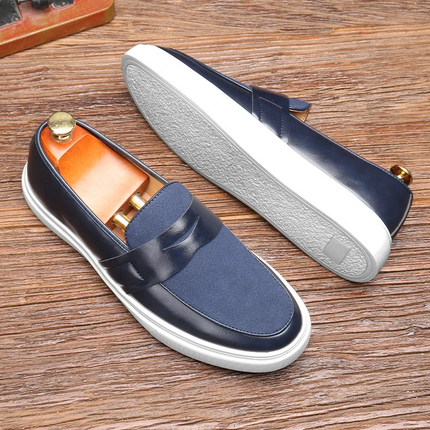 Mocasines de piel auténtica Lusso