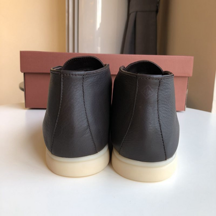 Mocasines de piel merlot