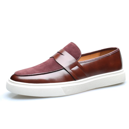Mocasines de piel auténtica Lusso