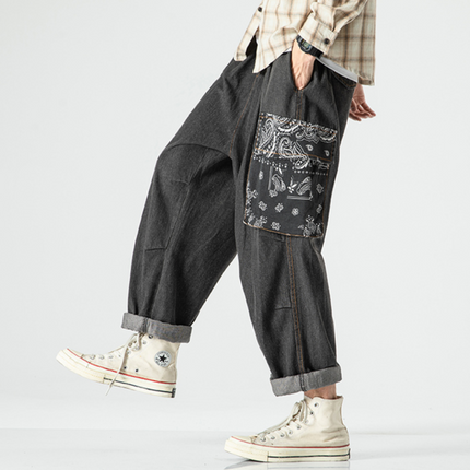 Pantalones deportivos vaqueros Maddox Paisley