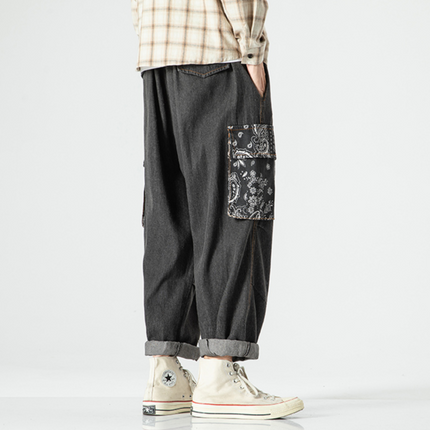 Pantalones deportivos vaqueros Maddox Paisley