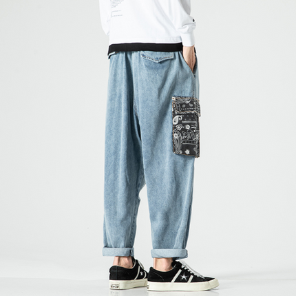 Pantalones deportivos vaqueros Maddox Paisley