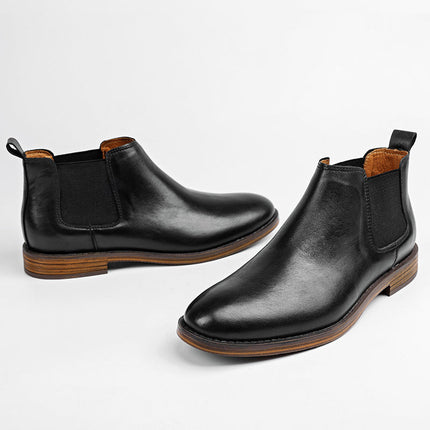 Bota Chelsea de piel Rionne