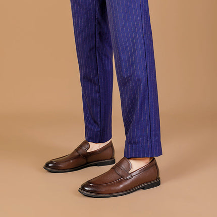 Mocasines Regente de piel de vacuno