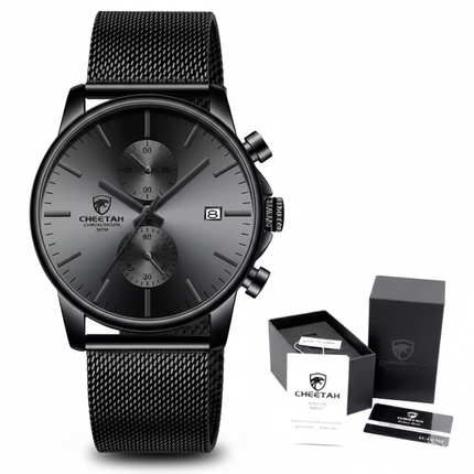 Reloj minimalista William Elegance para hombre: diseño italiano y acero inoxidable de primera calidad.
