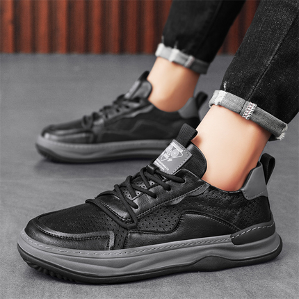 Zapatillas Lusso Italiana de piel auténtica