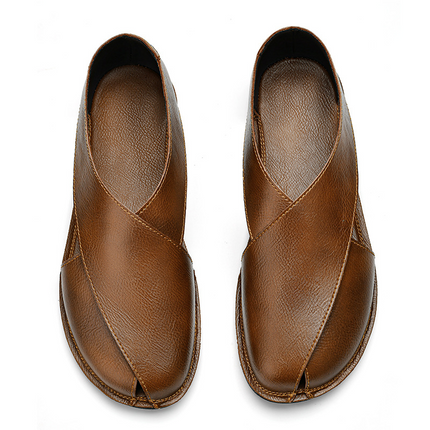 Sandalias Lusso Italiana de piel auténtica