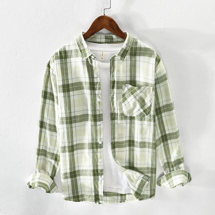 Camisa ligera a cuadros Makani