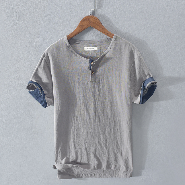 Camisa henley Morandi