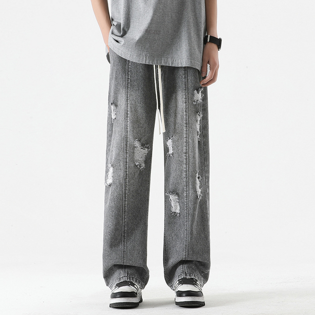 Pantalones deportivos de mezclilla desgastada Nexus