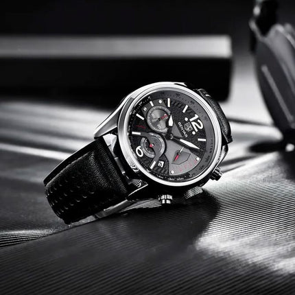 Reloj Deportivo Benyar Rare con Correa de Cuero
