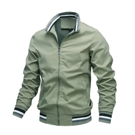 Chaqueta bomber OutdoorPro: impermeable y cortavientos para hombre 
