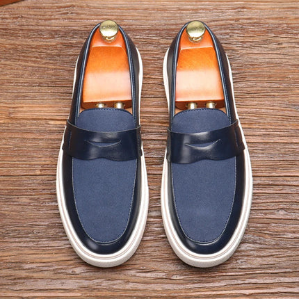 Mocasines de piel auténtica Lusso
