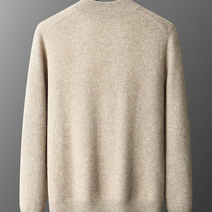 Cárdigan de merino con escudo