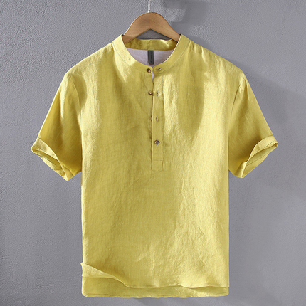 Camisa de lino Lusso