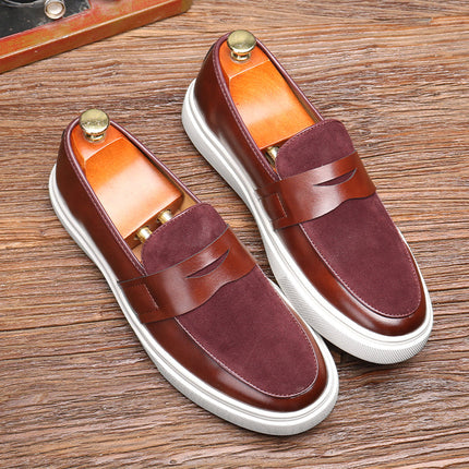 Mocasines de piel auténtica Lusso