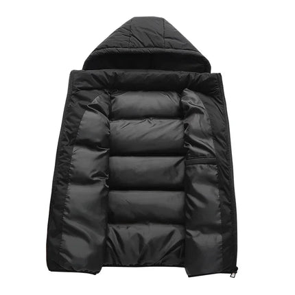 Chaleco ThermoShield – Sin Mangas con Capucha Desmontable
