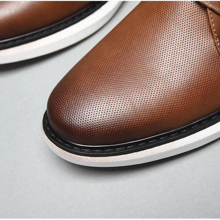 Zapatos de Hombre ZENITHI | Casual Elegante con Cordones