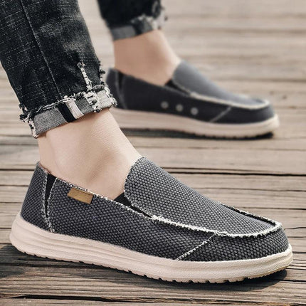 Zapatos informales transpirables de lona
