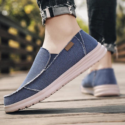 Zapatos informales transpirables de lona