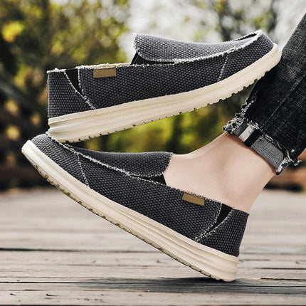 Zapatos informales transpirables de lona