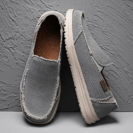 Zapatos informales transpirables de lona