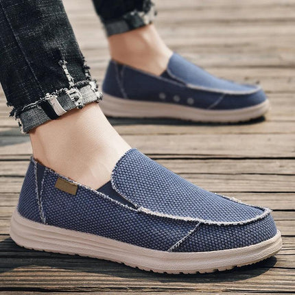 Zapatos informales transpirables de lona