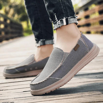 Zapatos informales transpirables de lona