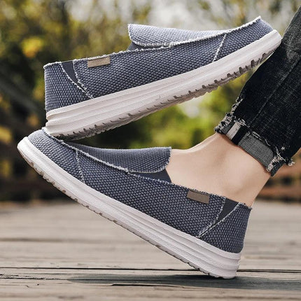Zapatos informales transpirables de lona